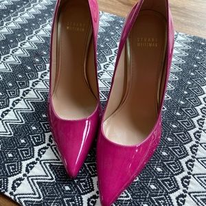 Stuart Weizman Pink Heels, 7 1/2